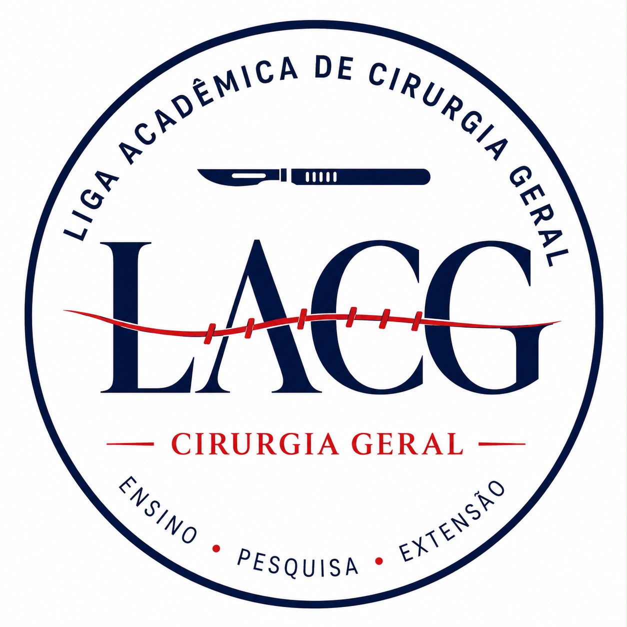 Selo oficial da LACG — Ensino, Pesquisa e Extensão